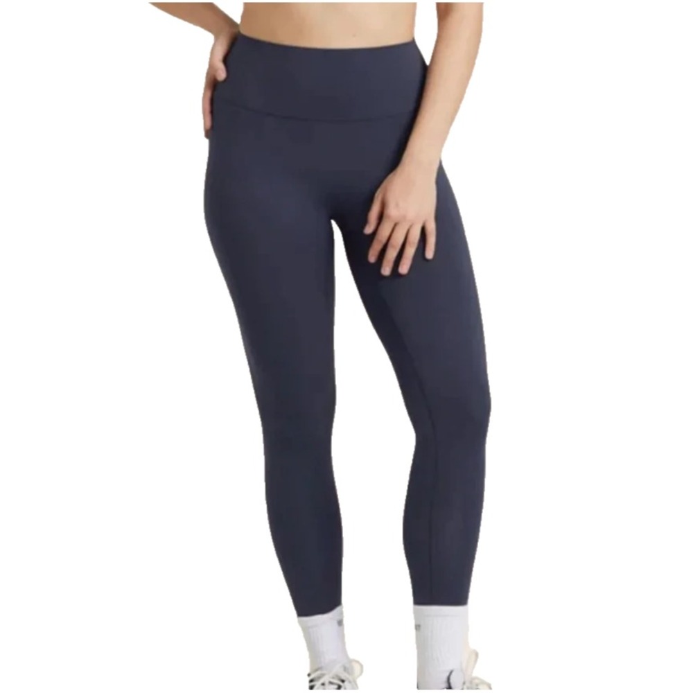 Set Active Leggings Luxform High Rise Lux Navy Blue Athletic